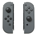 Left and right Joy-Con controllers