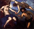 Jacopo Tintoretto, Arianna, Venere e Bacco
