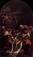 Grablegung Christi, 1594, San Giorgio Maggiore, Venedig