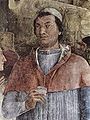 Le cardinal Francesco Gonzague vers 30 ans Mantegna, Chambre des Époux, 1474