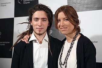 Catalina and Conrado Molina at Österreichischer Filmpreis 2013