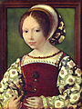 Худ. Мабюз. Можливо, «Жаклін Бургундська дитиною», бл. 1530 р.Національна галерея (Лондон)