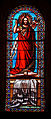 Un des vitraux de l'église abbatiale de l'abbaye de Cadouin.