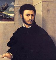 Бернардино Ліцініо. «Юнак з листом у руці», бл. 1530
