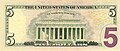 The Lincoln Memorial $5 note ke pichhe waal aside