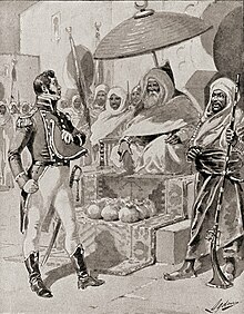Komandor William Bainbridge dostarcza haracz dejowi Algieru (1800)