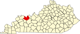Localisation de Comté de DaviesswDaviess County
