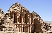 Den Deir ("Klouschter") an der anticker Stad Petra
