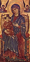 «Богородиця на троні», тосканський анонім, XIII ст.