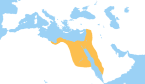 Kart over Mamelukk-sultanatet
