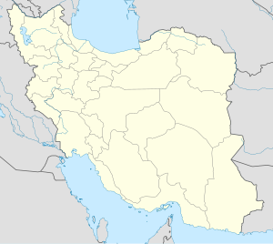 Аб'яне. Карта розташування: Іран