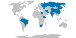 Location of BRICS（ブリックス）