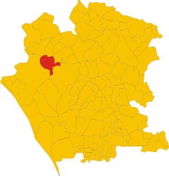 Roccamonfina – Mappa