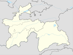 Mappa del Tagikistan