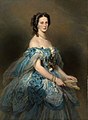 Alexandra von Sachsen-Altenburg aka Grand Duchess Alexandra Iosifovna, painted by Franz Xaver Winterhalter, c. 1850