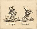 Thumbnail for File:Jacques Callot, Cucorongna and Pernoualla, c. 1622, NGA 51562.jpg