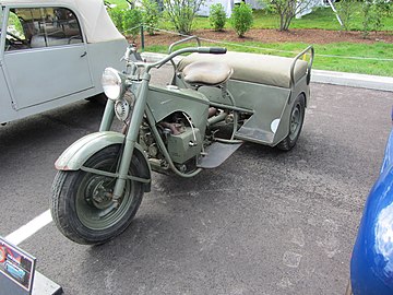 1939 military tricycle prototype with Crosley's automotive drive-train