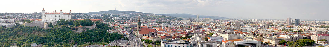столиця Словаччини місто Братислава