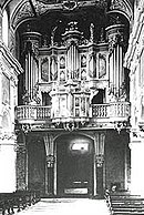 Il vecchio organo barocco della cattedrale