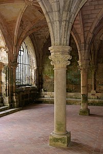 Abbaye de Fontdouce, salle capitulaire