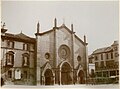La chiesa in una foto di Mario Gabinio (fine '800-primi anni '900)
