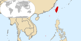 Taiwan - Mappa