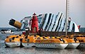 Ztroskotaná italská výletní loď Costa Concordia