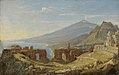 Le Théâtre de Taormine vers 1818 par Franz Ludwig Catel