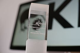 פרס הקוד הפתוח CH שניתן ל-kiwix ב-2015