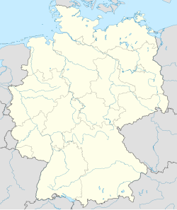 Крефельд. Карта розташування: Німеччина