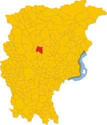 Costa Serina – Mappa