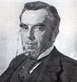 Dimítrios Vikélas, primeiro presidente do Comitê Olímpico Internacional.