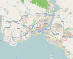 Аја Софија на карти Истанбула