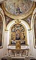 Cappella della Madonna, altare barocco con la tavola di inizio Quattrocento di Paolo di Giovanni Fei