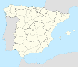 Valencia na mapi Španije
