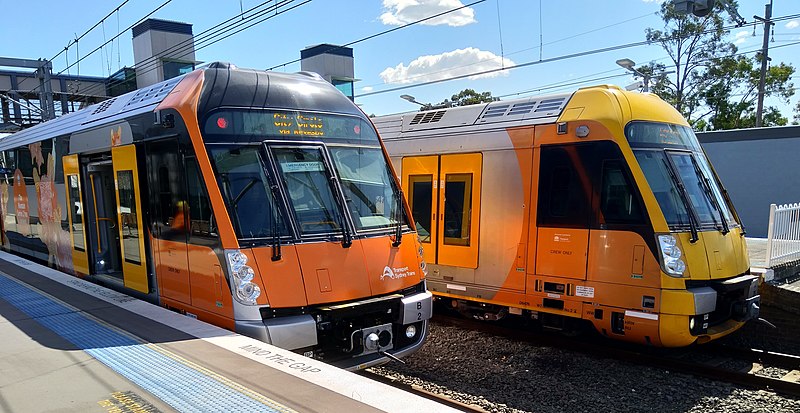 File:A & B sets at Revesby 20180919.jpg