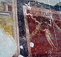 Fresco with a male figure and garlands, Terme dei Sette Sapienti