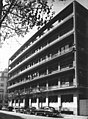 Edificio via dei Giardini 7, Milano, 1947-49, C. De Carli con A. Carminati.