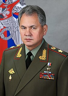 Sergej Šojgu v roce 2014