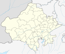 Джайпур. Карта розташування: Раджастхан