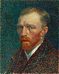 Ван Гог, автопортрет 1887