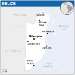 Lokasi Belize