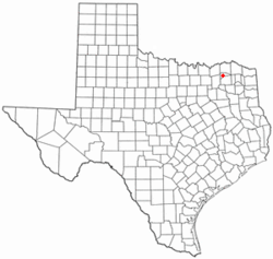 موقعیت Cooper, Texas