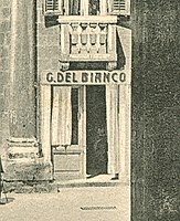 Il barbiere Del Bianco, all'interno del palazzo di Diocleziano[85]