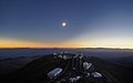 Totality over La Silla Observatory, Chile