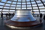 Bagian dalam dome Reichstag