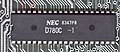 NEC µPD780C, clon del Z80 en la placa mare d'un ZX Spectrum.