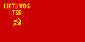 Bandiera della Repubblica Socialista Sovietica Lituana (1940-1953)