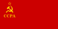 La bandiera della Repubblica Socialista Sovietica d'Abcasia nel 1925