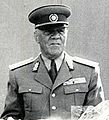 開襟制服の将官（1958年8月）